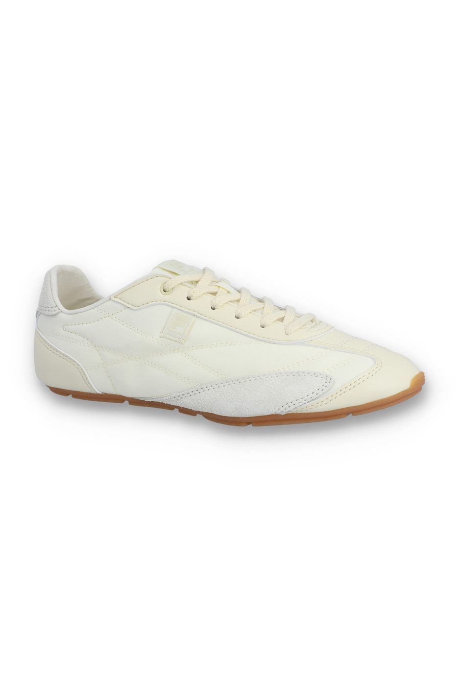 Off white FILA trainers for a weekend outfit